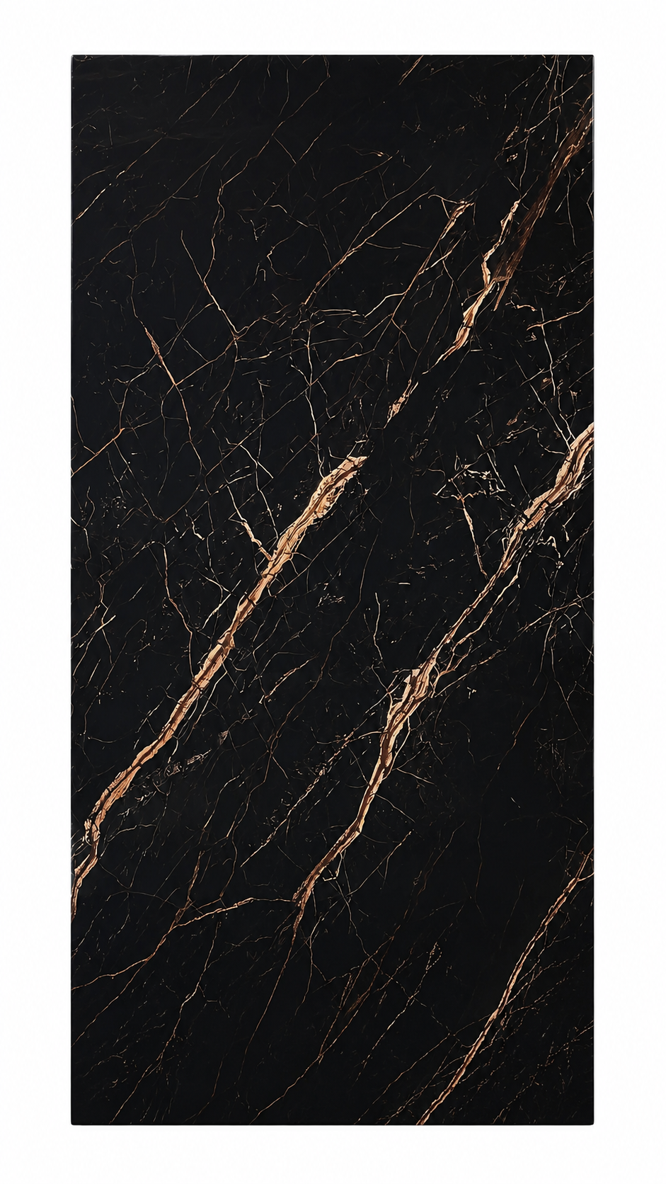 PVC Wandpanelen 280x122x3mm - Zwart kleurcode 10