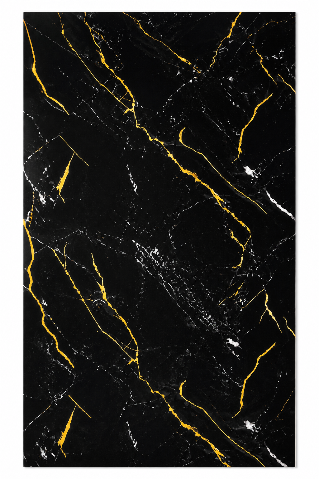 PVC Wandpanelen 280x122x3mm - Zwart/goud kleurcode 9