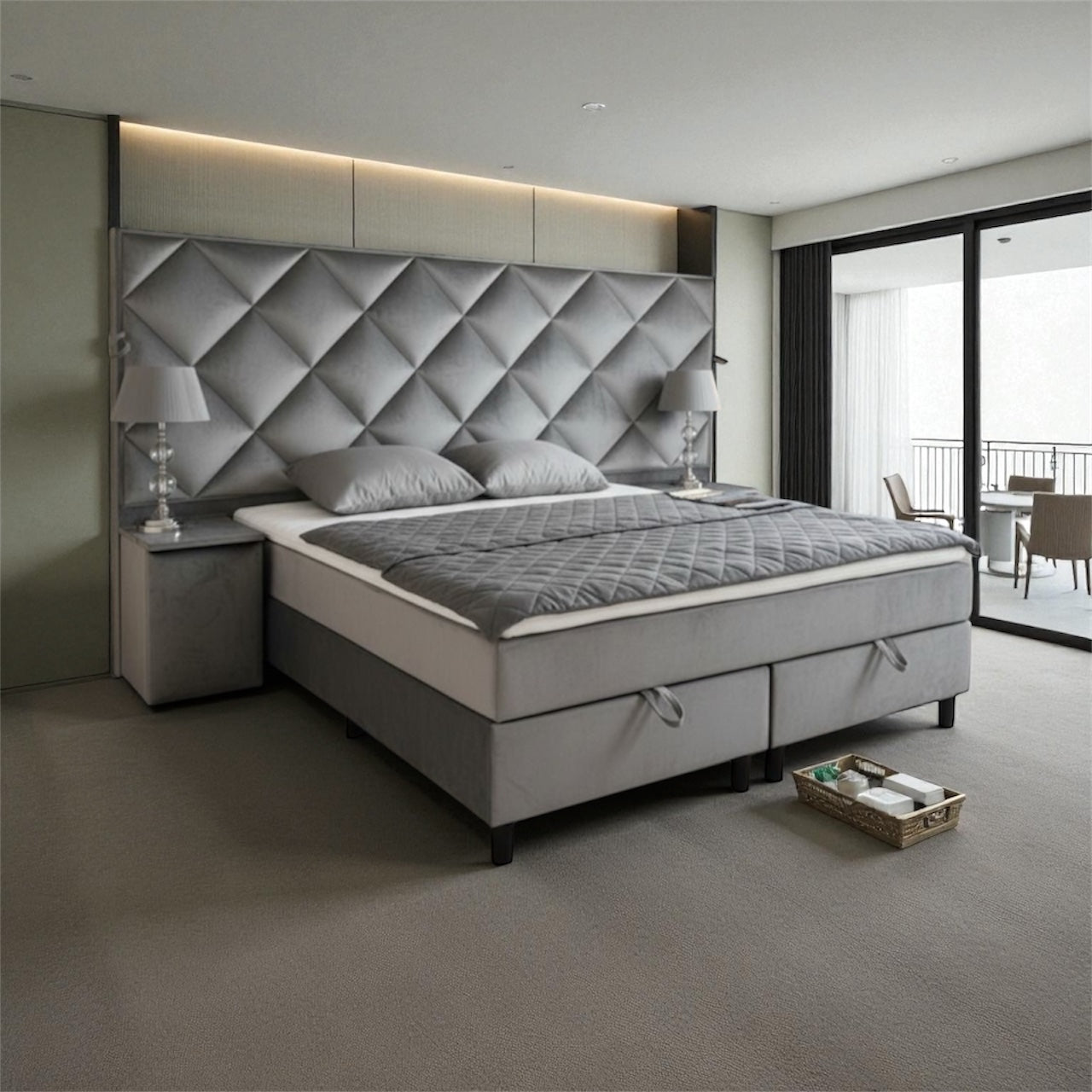 Boxspring Dior 180x200 – Luxe Bed op Maat