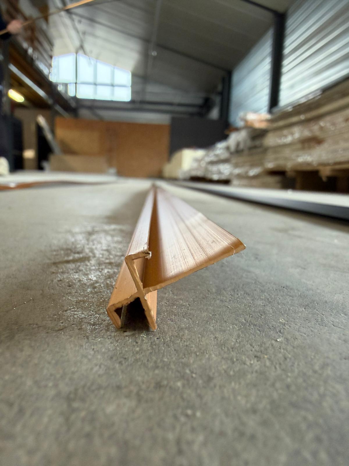 Randafwerking Tussenprofiel 300 cm – Natuurlijke Bamboe Verbindingsprofielen