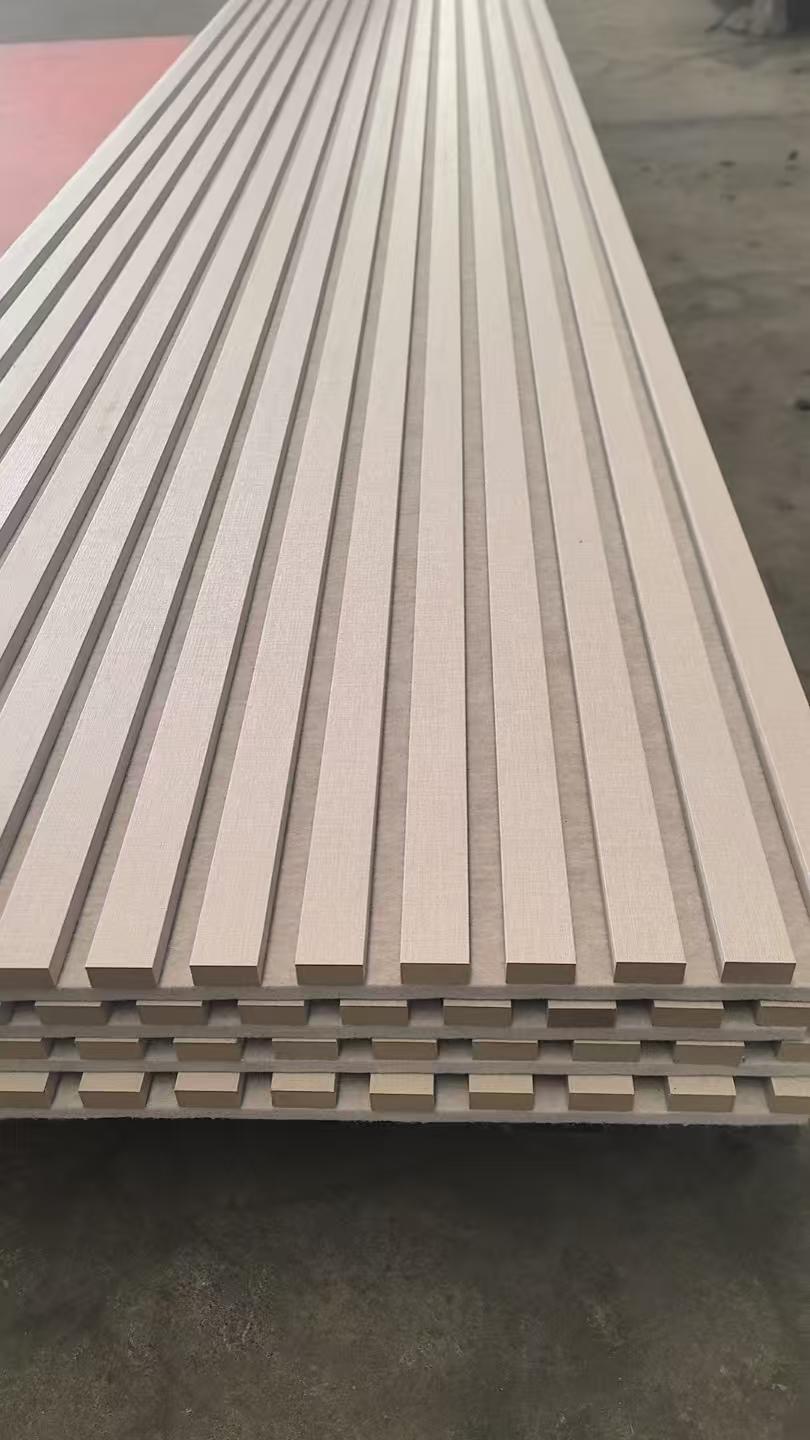 Beige akoestische paneel