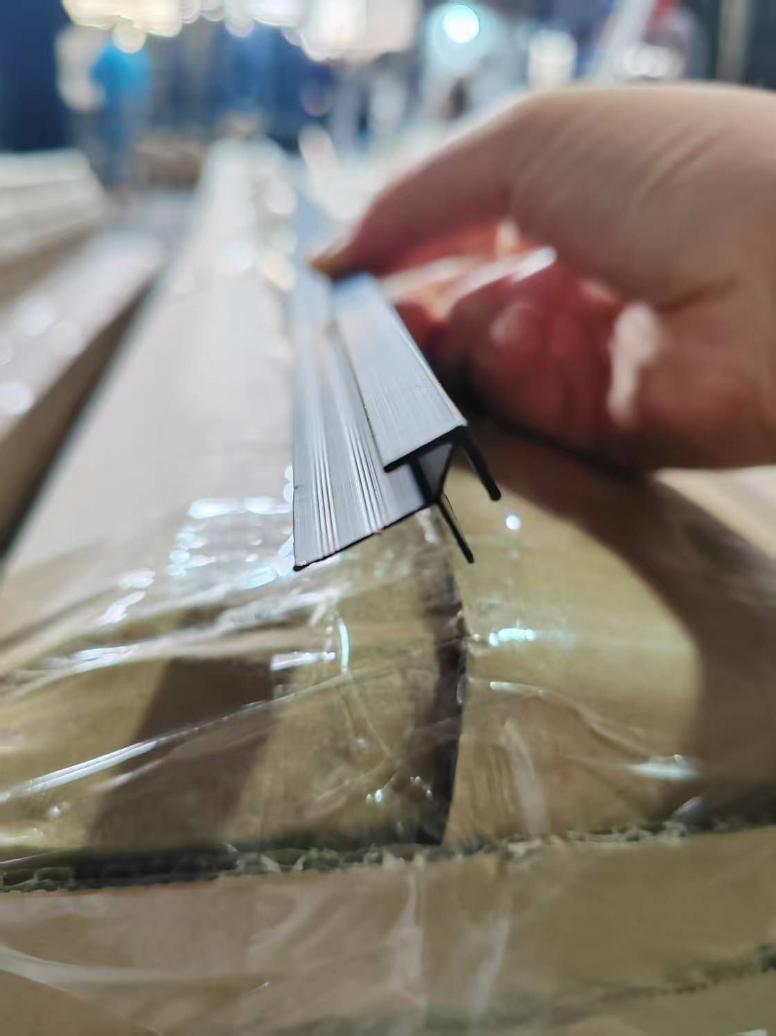 Bamboe buiten hoek profiel 5mm