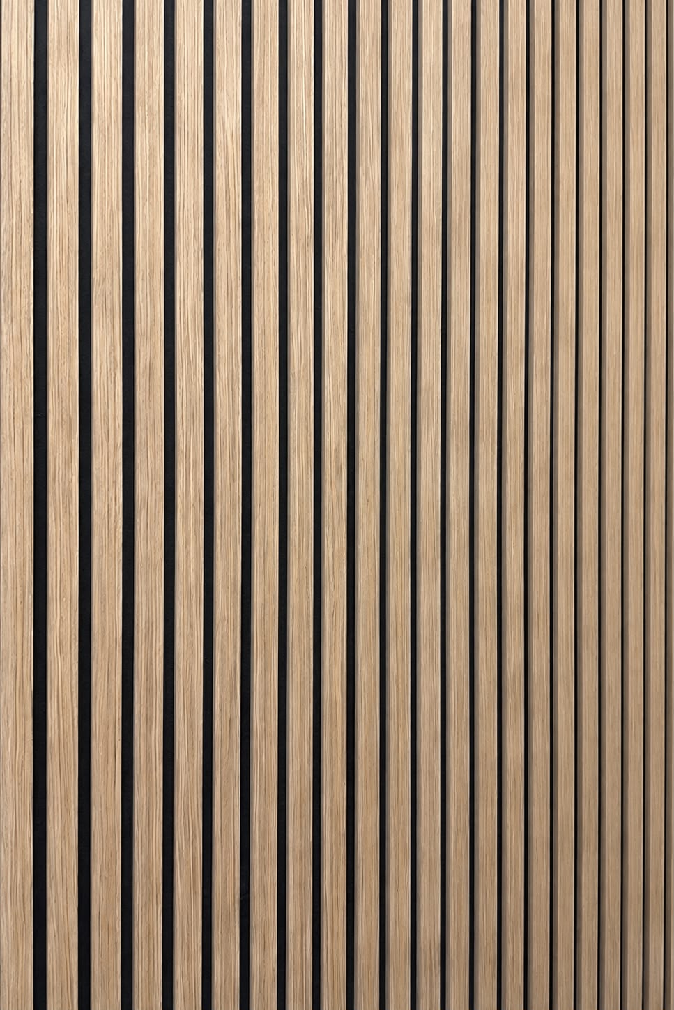 Akoestische wandpanelen Walnut – 270 x 60 x 2,2 cm