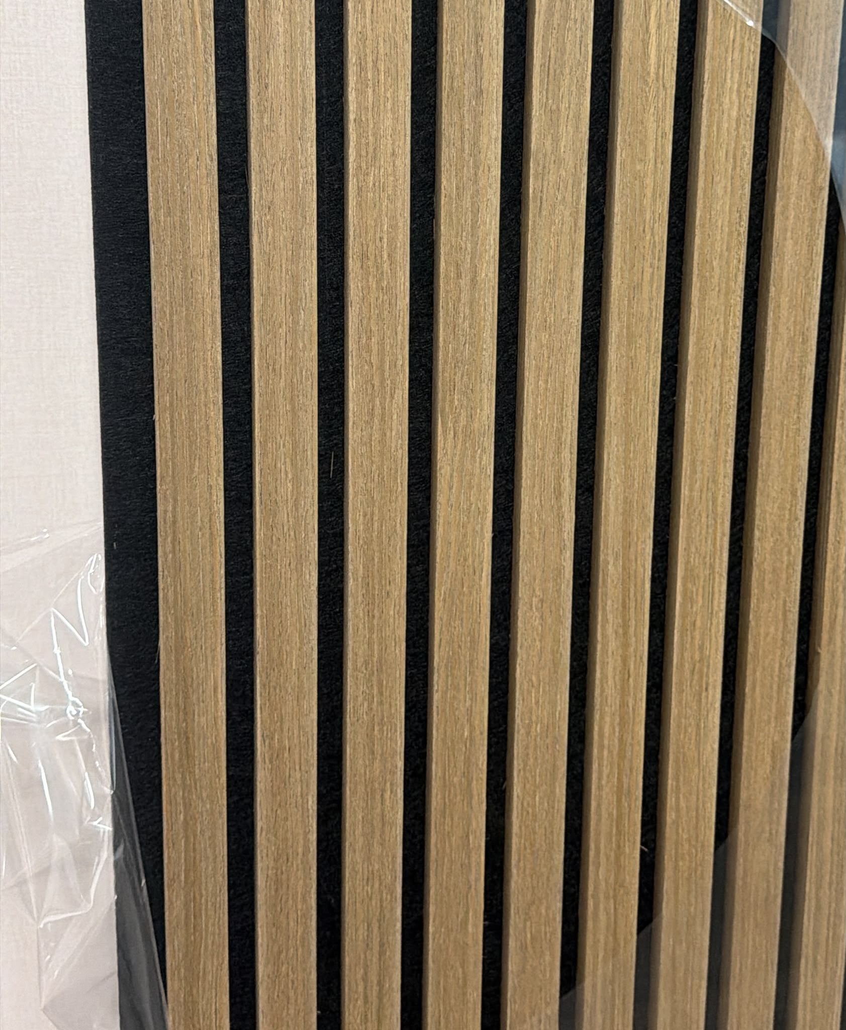 Akoestische Wandpanelen Smoke Oak – 270 x 60 x 2,2 cm