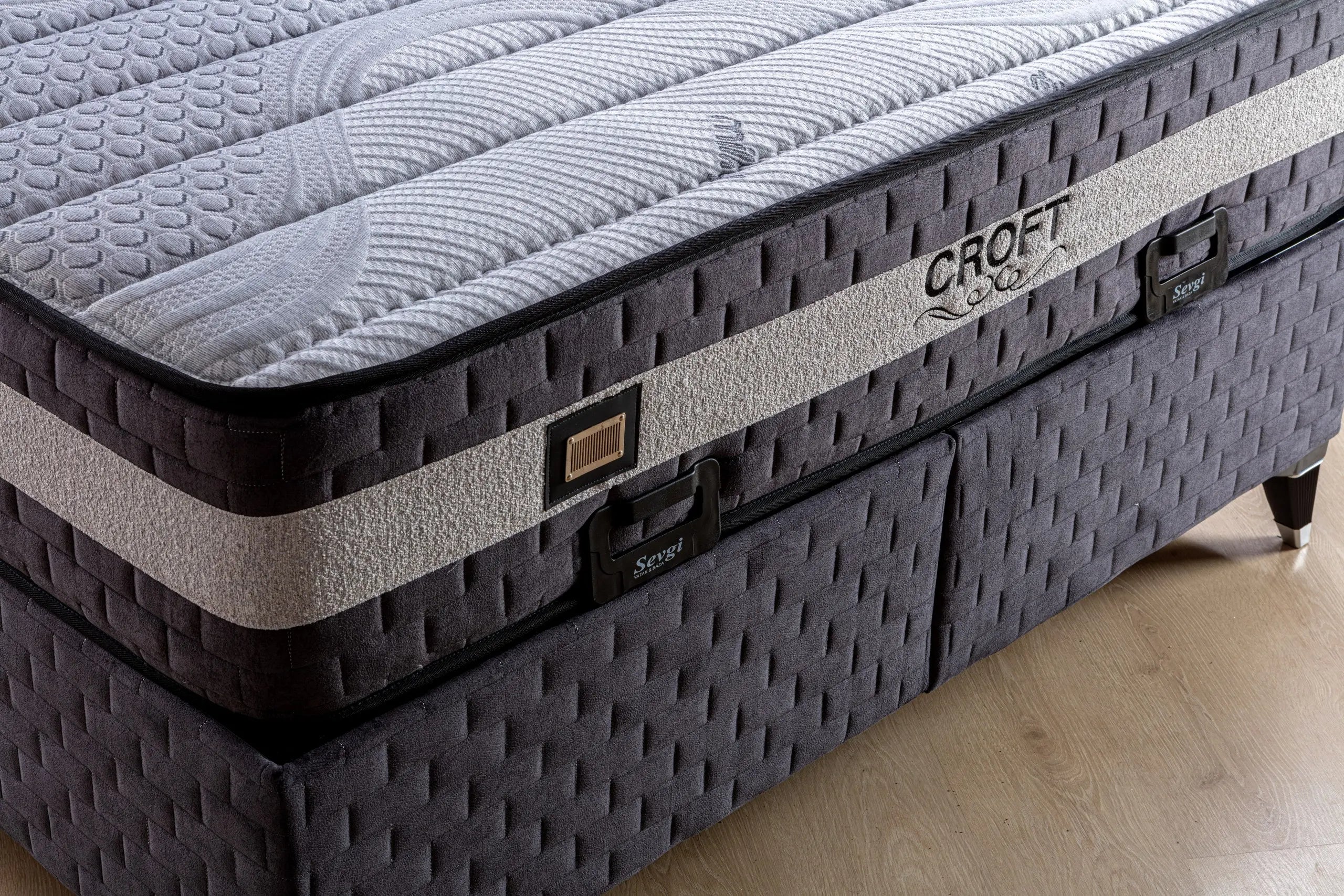 Boxspring Croft – 160x200 cm